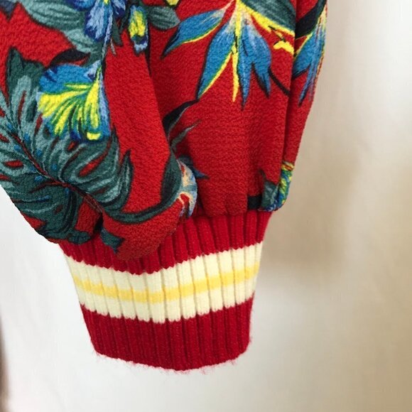 Easel Red Spring Floral Pants NWT - Picture 6 of 12